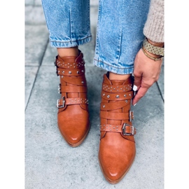 Boots à clous marron Yucatan brun 5