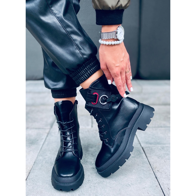 Bottes Militaire Berit Noir le noir 1