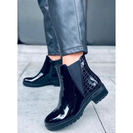 Bottines Chelsea isolées Duni Noir le noir 2