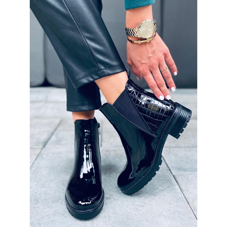 Bottines Chelsea isolées Duni Noir le noir 1