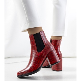 Bottes Easthaven rouges 2