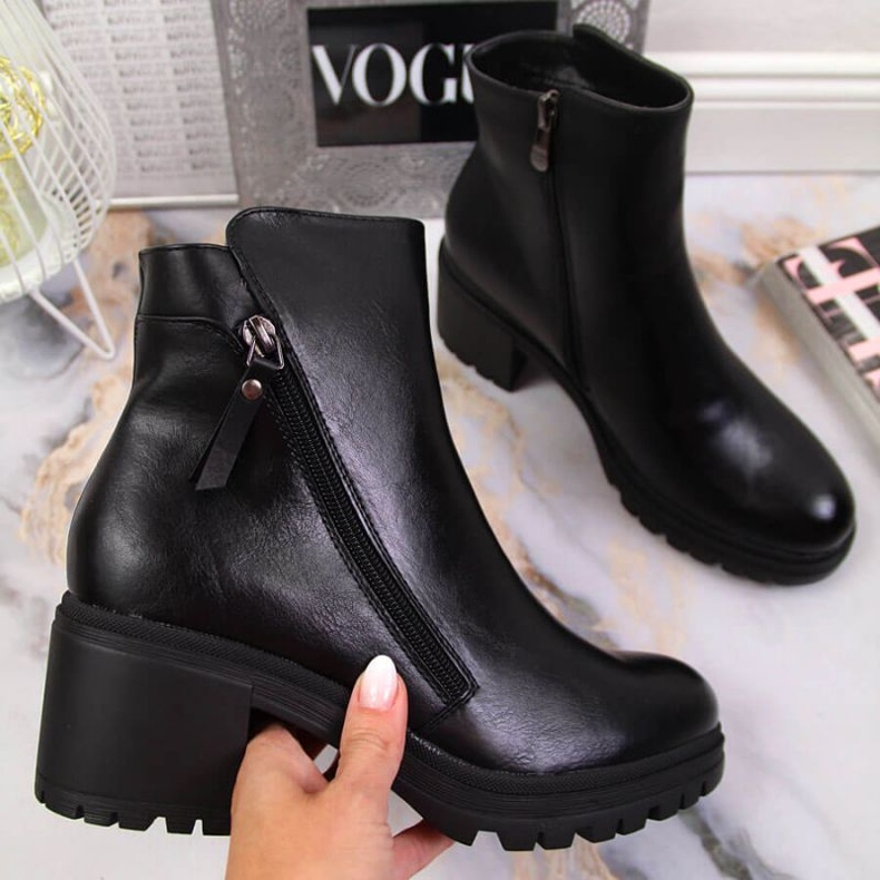 Bottes Vinceza W JAN139A noires 1