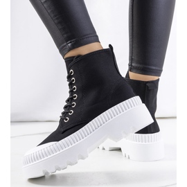 BM Baskets noires de Roxo le noir 2