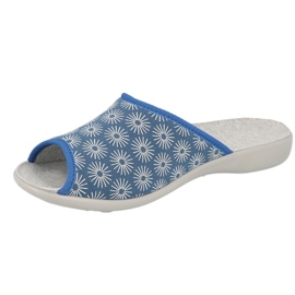 Befado chaussures pour femmes pu 254D142 bleu gris 2 Befado chaussures pour femmes pu 254D142 bleu gris 2