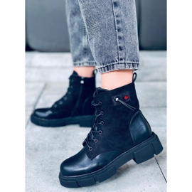 Bottes Provo Black à semelle épaisse noir 2