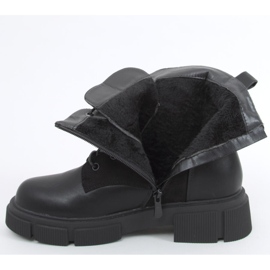 Bottes Provo Black à semelle épaisse le noir 5
