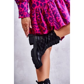 Bottes hautes pour femmes, nouées noires Verlon le noir 1 Bottes hautes pour femmes, nouées noires Verlon le noir 1