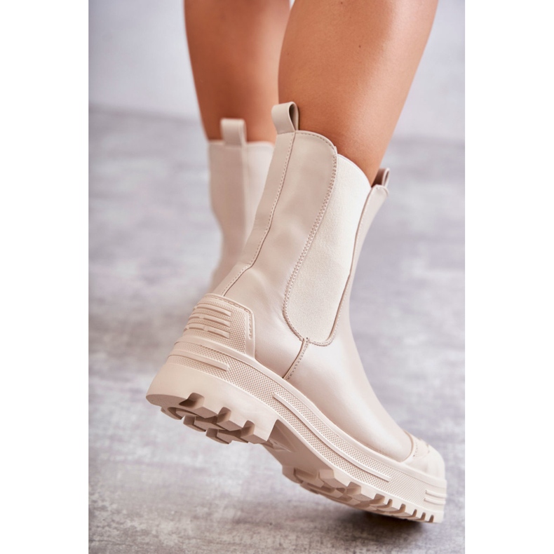 PG1 Bottes Classic High Workers Beige Bassti 2