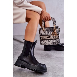 PG1 Bottes Bassti noires classiques High Workers le noir 2