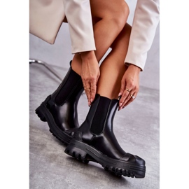 PG1 Bottes Bassti noires classiques High Workers le noir 3