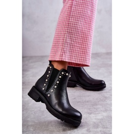 PG1 Bottes En Cuir Travailleurs Noir Ferra 1