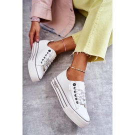 Baskets Basses Femme Big Star KK274014 Blanc blanche 2