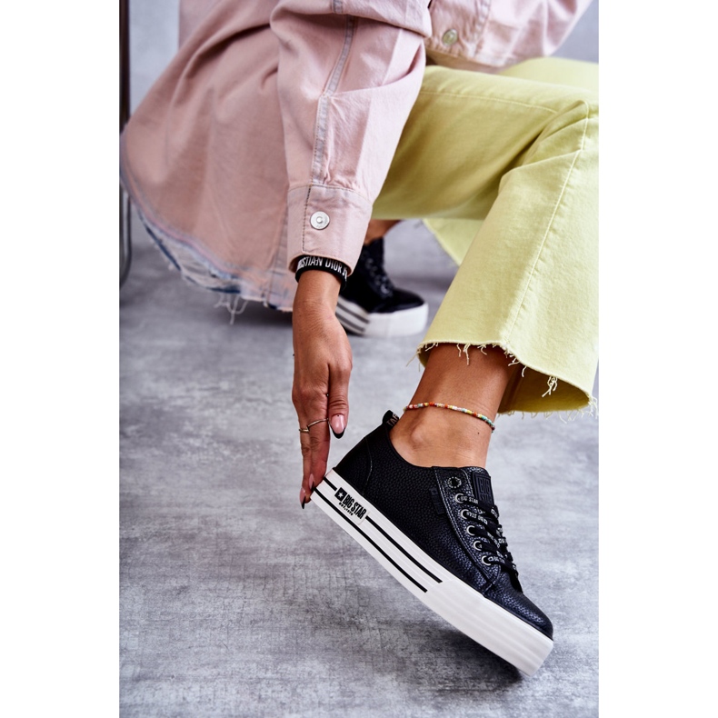 Baskets Basses Femme Big Star KK274015 Noir 2