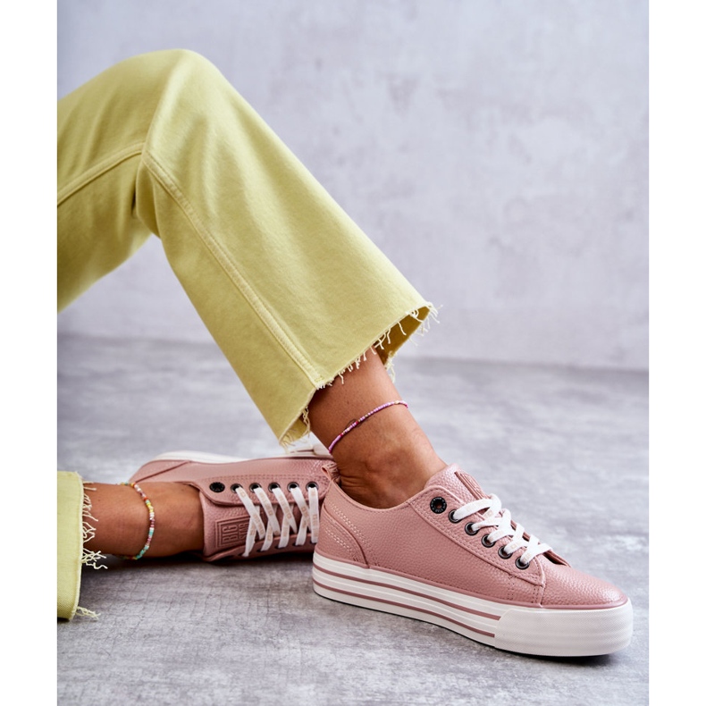 Baskets Basses Femme Big Star KK274016 Rose 1