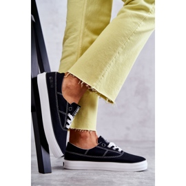 Baskets en tissu pour femme Big Star KK274019 Noir le noir 1