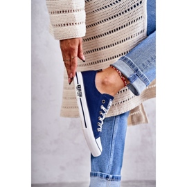 Baskets Femme Material Big Star KK274103 Bleu Marine 2