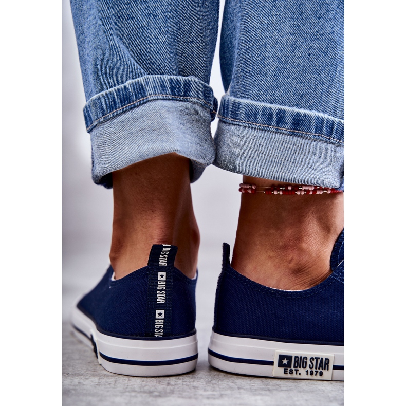 Baskets Femme Material Big Star KK274103 Bleu Marine 1