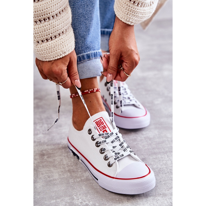 Baskets Femme Material Big Star KK274101 Blanc blanche 1