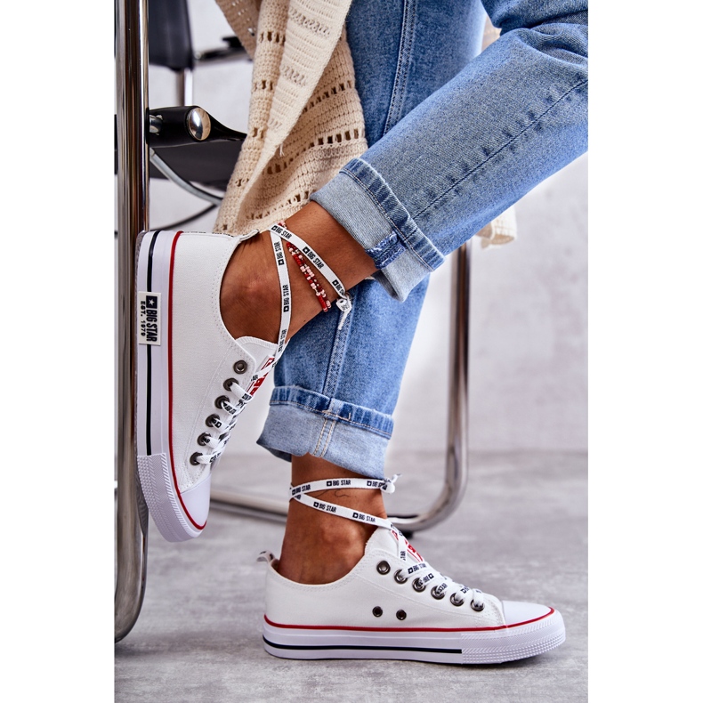 Baskets Femme Material Big Star KK274101 Blanc 2