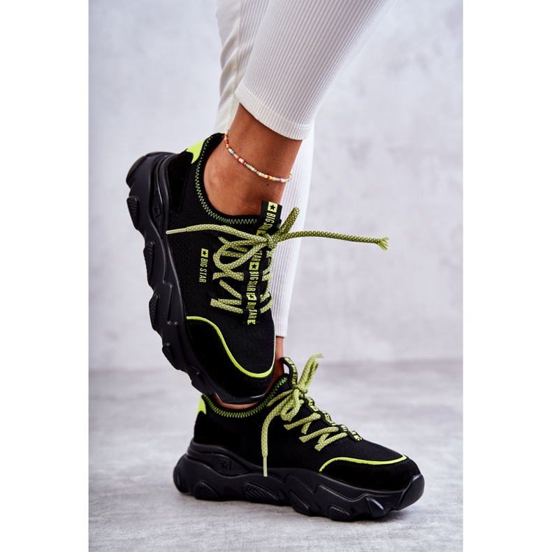 Baskets Femme Memory Foam System Big Star KK274028 Noir le noir 2