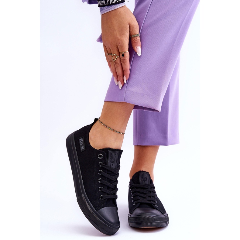 Baskets Basses Femme Big Star KK274009 Noir le noir 1