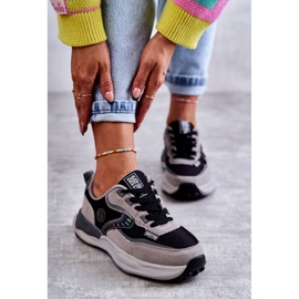 Baskets de sport femme Big Star KK274100 Noir-Gris 2