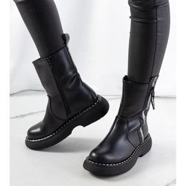 Bottines Manoel noires le noir 1