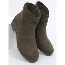 PA1 Bottines Chelsea femme en daim Verbe Green vert 4