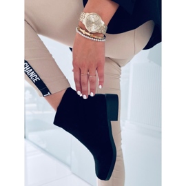 PA1 Bottines chelsea femme en daim Verbe Noir 1