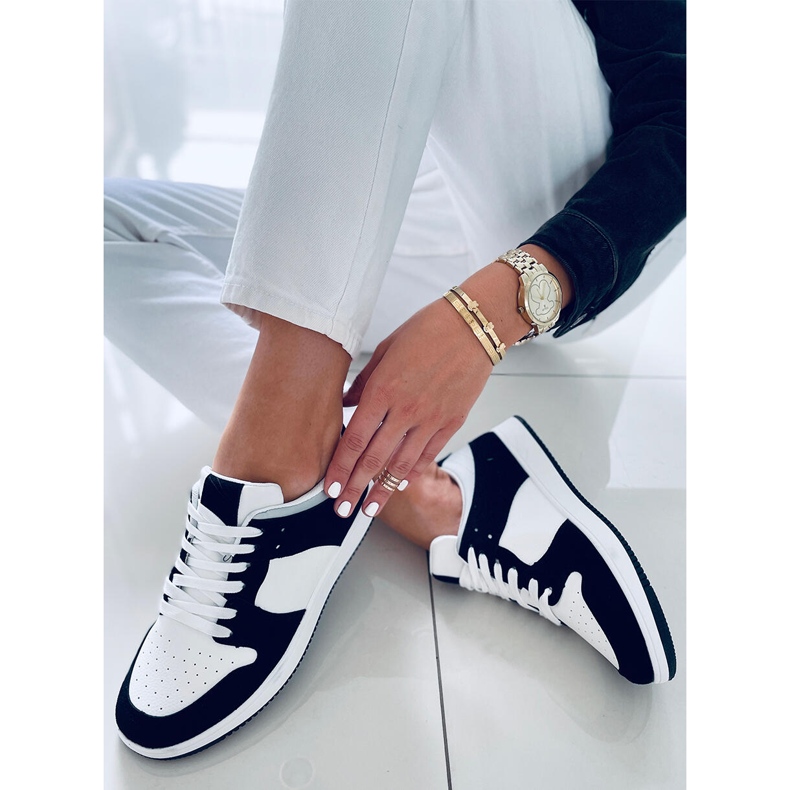 PA1 Baskets Cilaea NOIR / BLANC, femmes blanche le noir 1