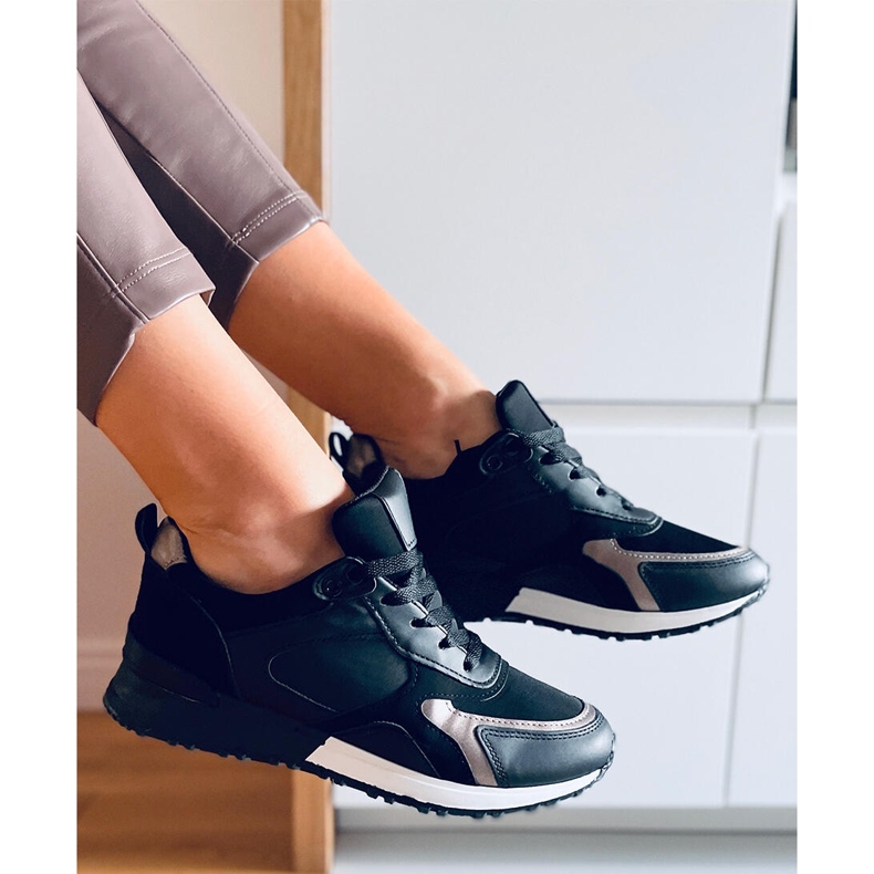 PA1 Chaussures de sport femme Midge Black noir 1