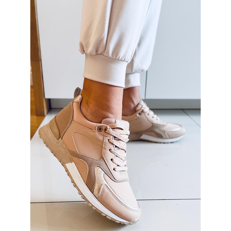 PA1 Chaussures de sport femme Midge Kaki beige 2 PA1 Chaussures de sport femme Midge Kaki beige 2