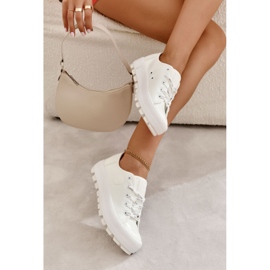 Baskets Laquées à la Mode Big Star KK274045 Blanc 2