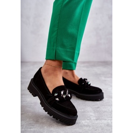Chaussures en Daim Femme Laura Messi 2523 Noir le noir 1