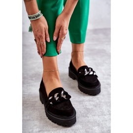 Chaussures en Daim Femme Laura Messi 2523 Noir le noir 3