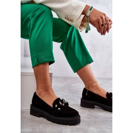 Chaussures en Daim Femme Laura Messi 2523 Noir le noir 6