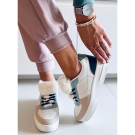 PA1 Baskets femme Lilith Green blanc multicolore 2