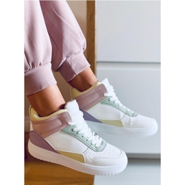 PA1 Baskets rose gingembre multicolore 1