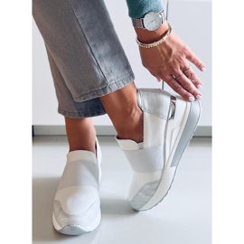 PA1 Chaussures compensées Zelda Blanc blanche 1