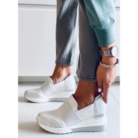 PA1 Chaussures compensées Zelda Blanc blanche 2
