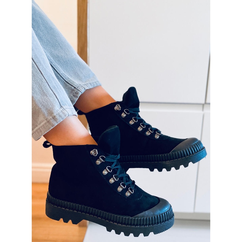 PA1 Malyen Baskets de randonnée noires le noir 1 PA1 Malyen Baskets de randonnée noires le noir 1