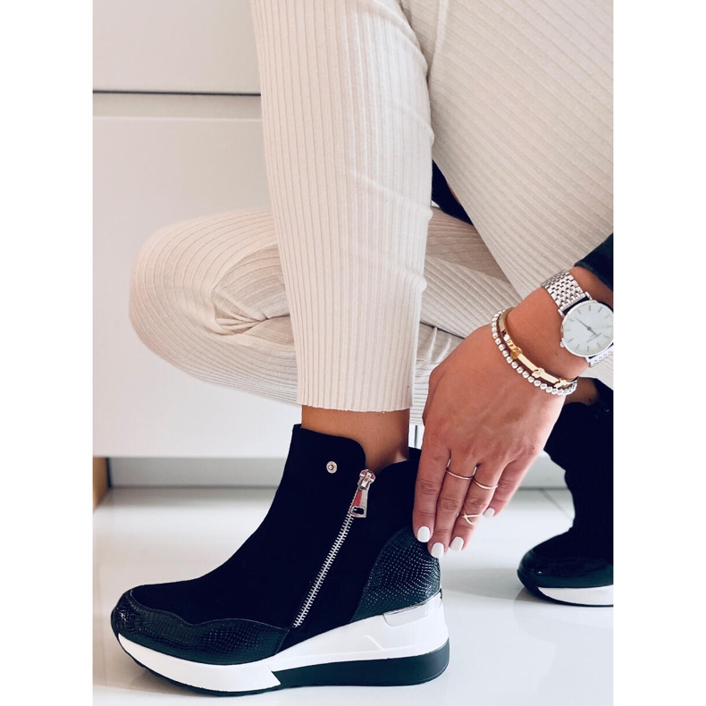 PA1 Bottes compensées Micah Noir 1