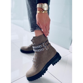 PA1 Bottes militaires Carden Vert 1