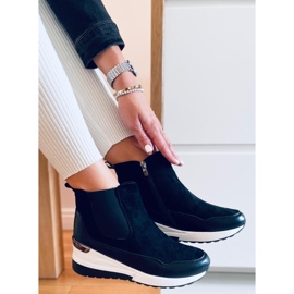 Bottes compensées Byers Negro le noir 3