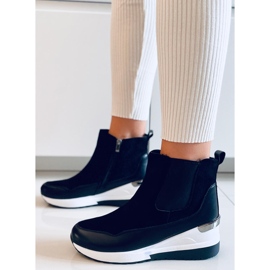 Bottes compensées Byers Negro le noir 4