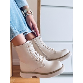 Bottines Potter beiges 2