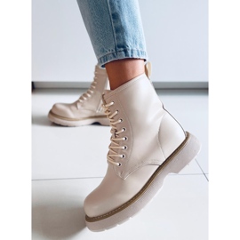 Bottines Potter beiges 1