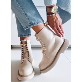 Bottines Potter beiges 3