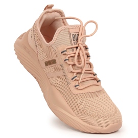 Chaussures de sport légères pour femmes Big Star KK274348 rose 1