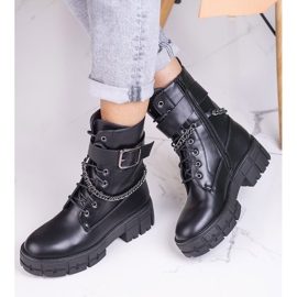 Sacs femme Shelovet noirs à semelle épaisse 1